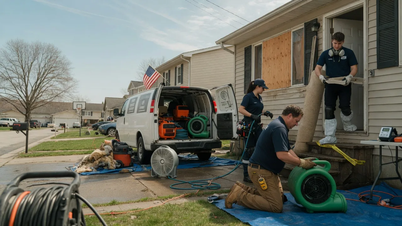 Water Damage Restoration in Dillsboro, IN near me